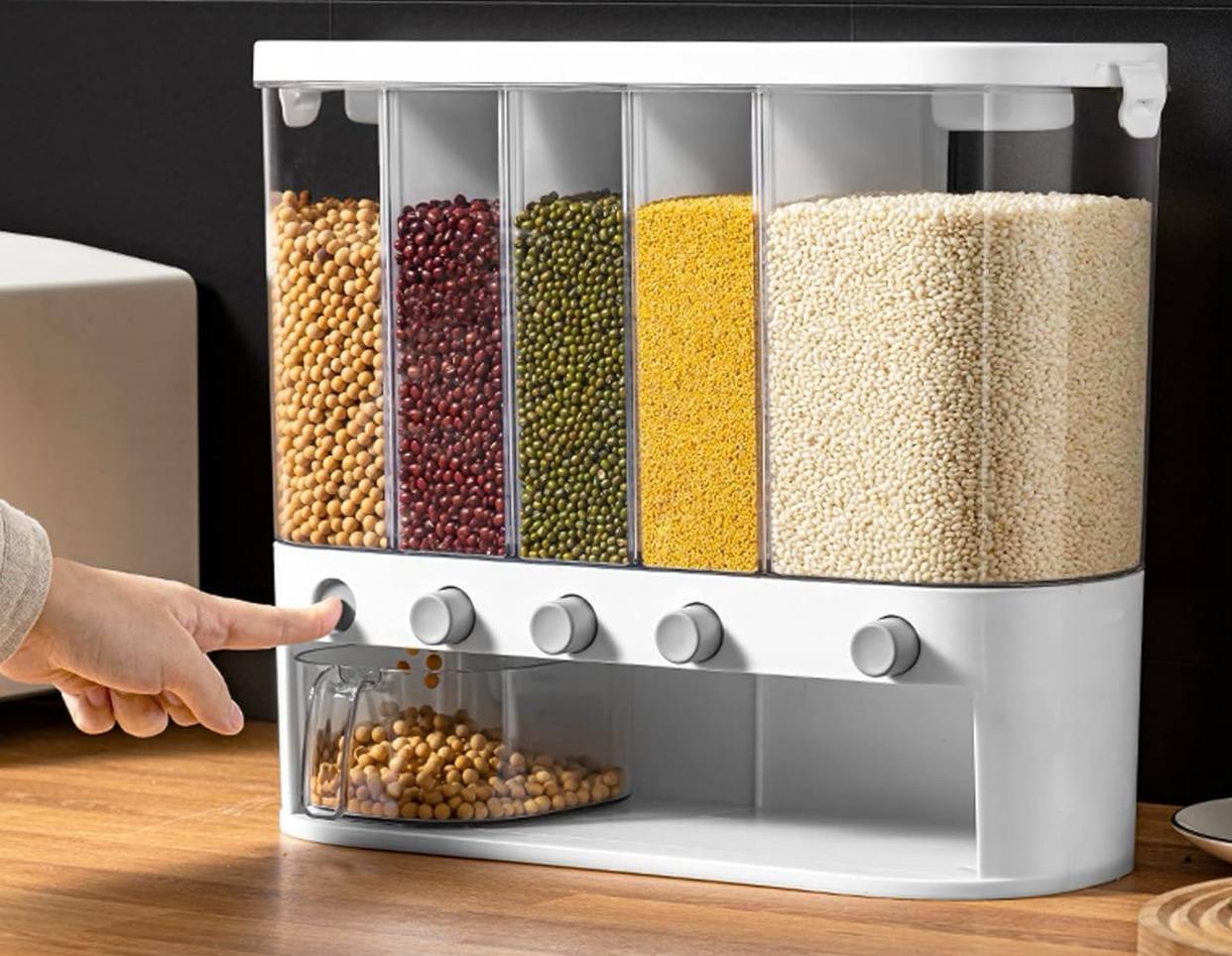 CONTENEDOR DE GRANOS 5 EN 1