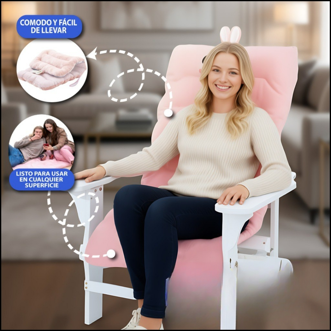 Cojín largo para silla