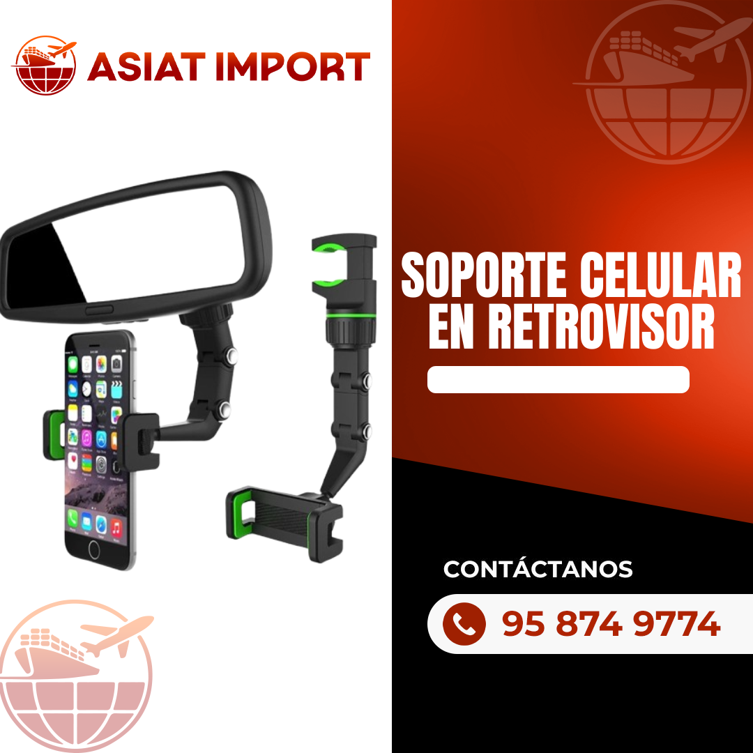 Soporte Celular Retrovisor