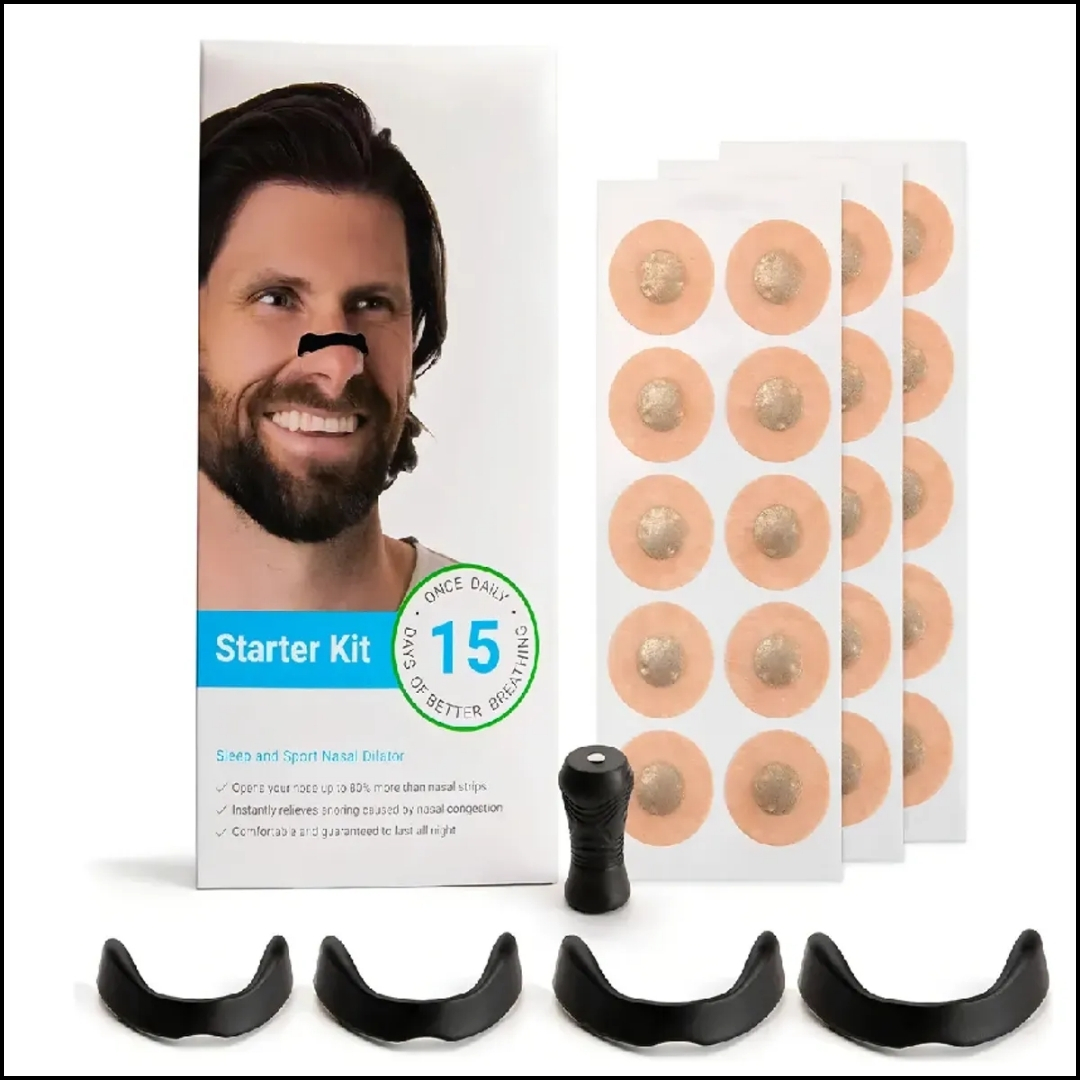 Dilatador nasal magnetico antirronquidos