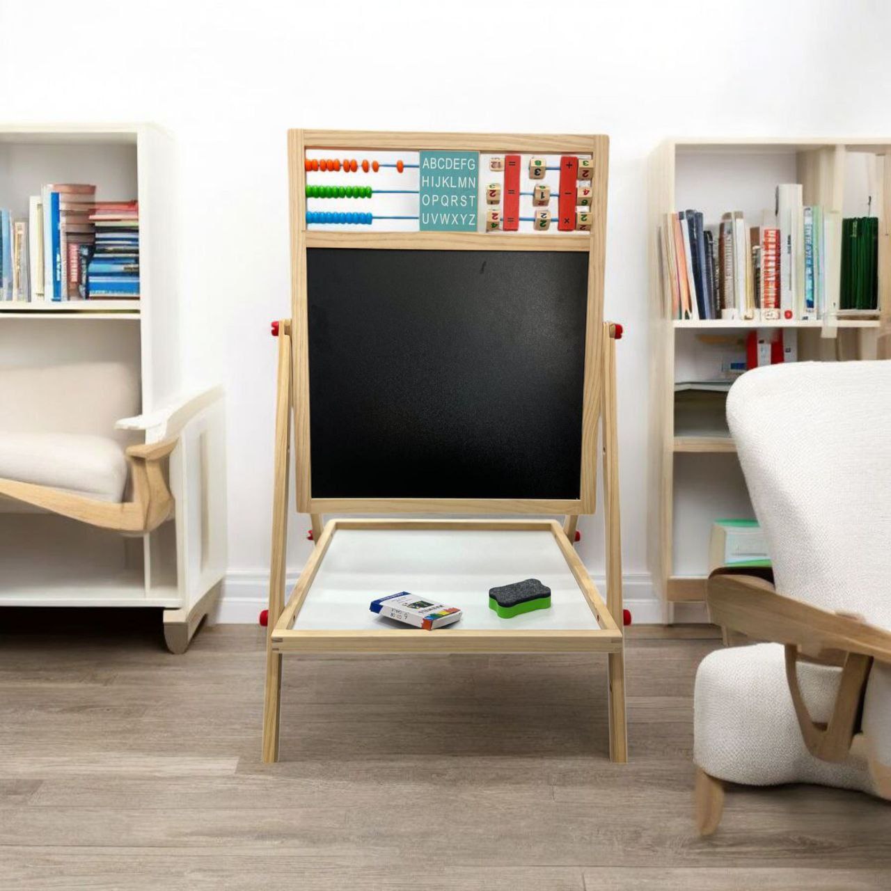 PIZARRA DIDACTICA DOBLE PARA NIÑOS