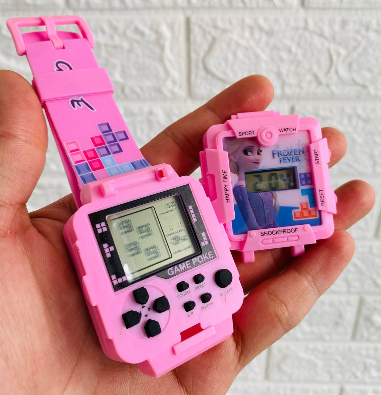 RELOJ DIGITAL TETRIS