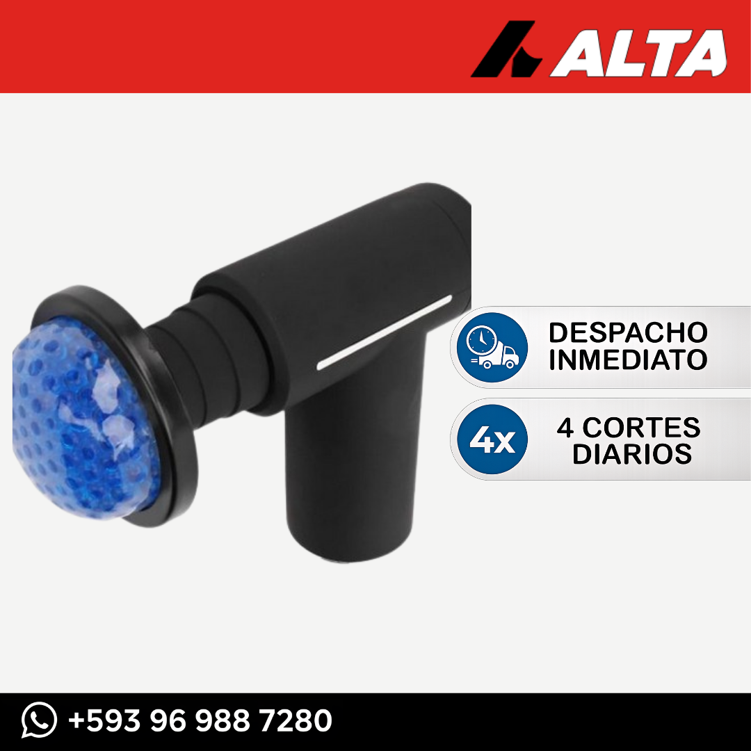 Masajeador tipo Pistola