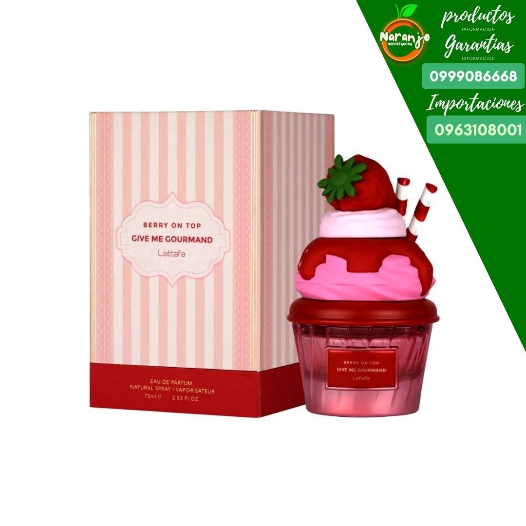 PERFUME BERRY ON TOP DE LATTAFA