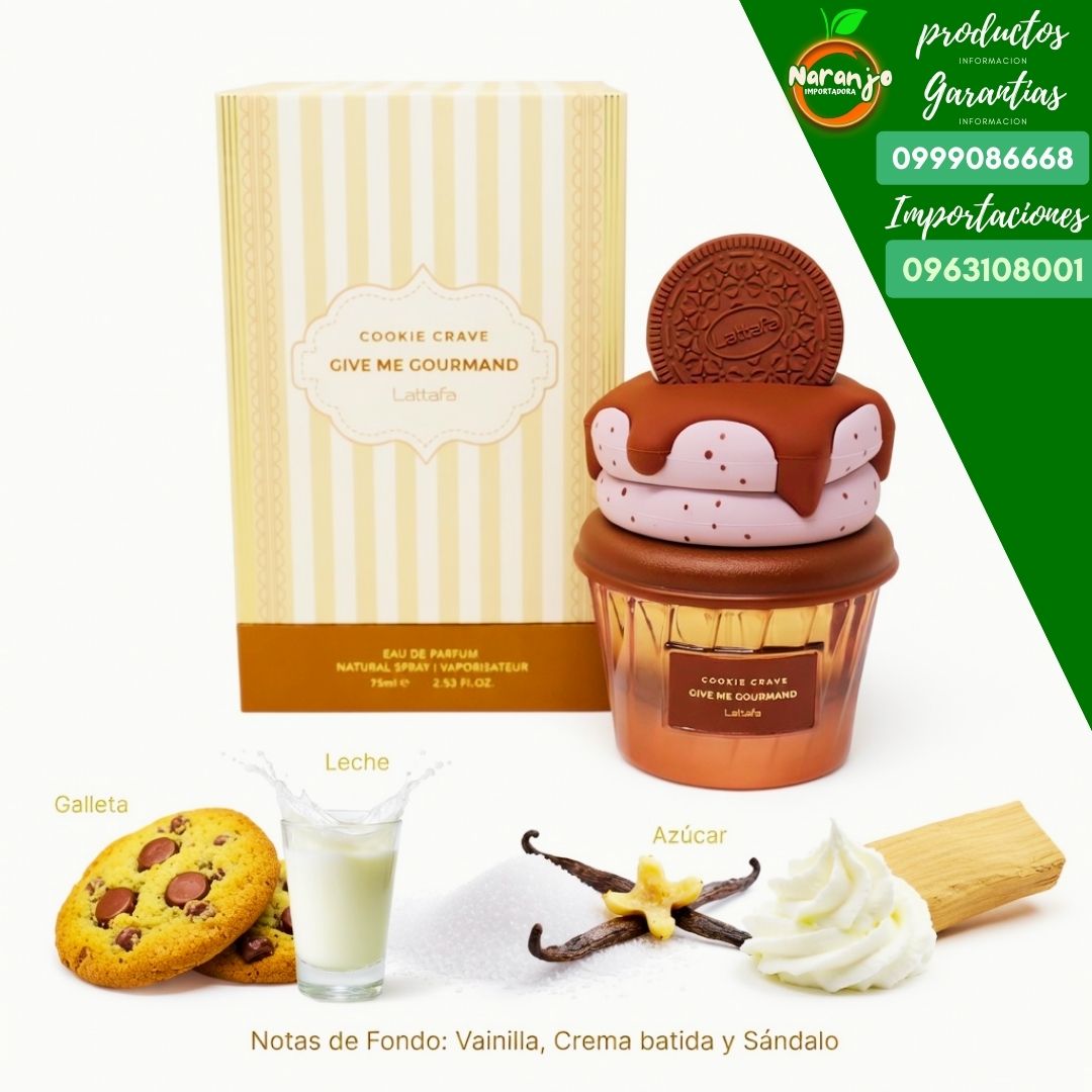 PERFUME COOKIE GRAVE DE LATTAFA