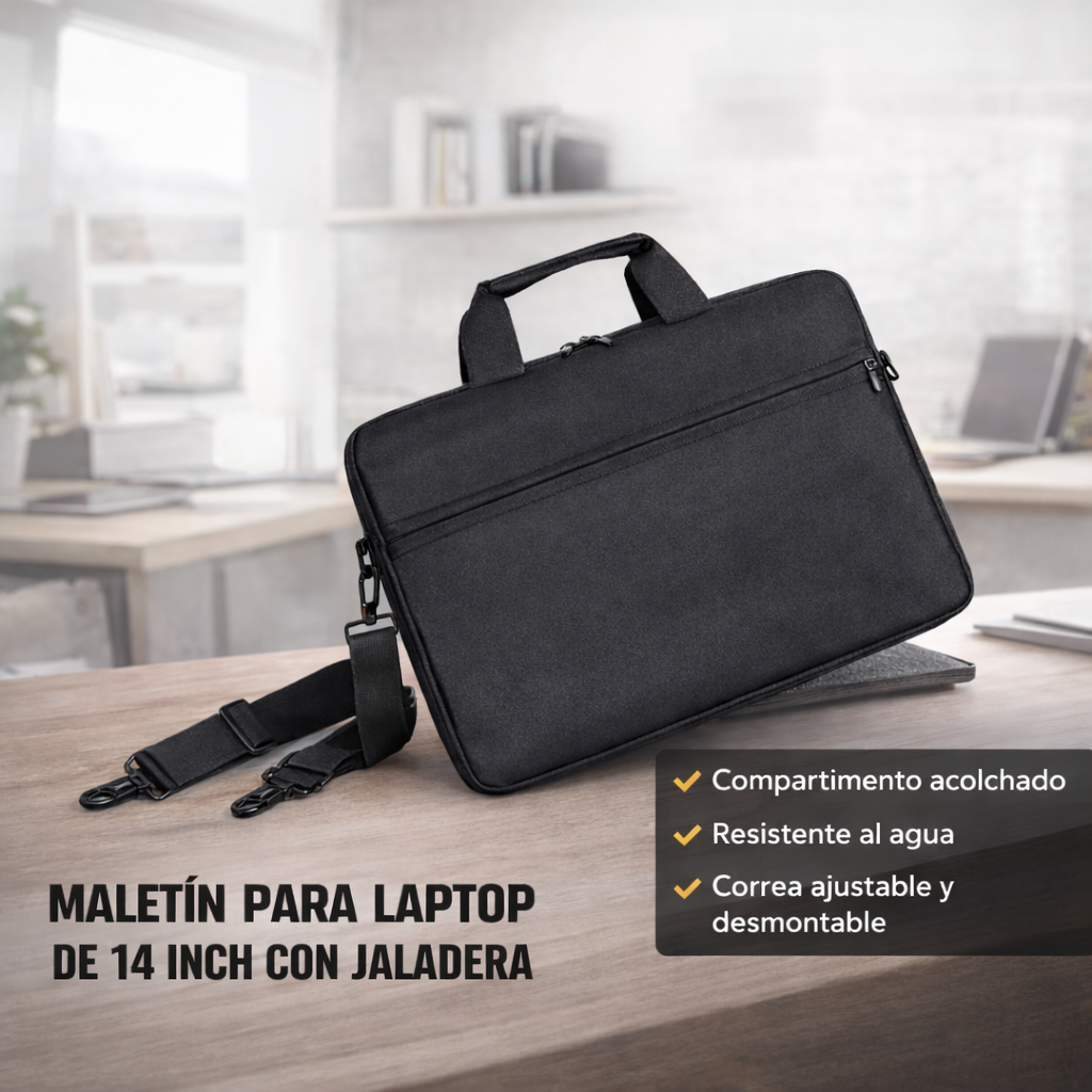 MALETIN PARA LAPTOP DE 14 INCH