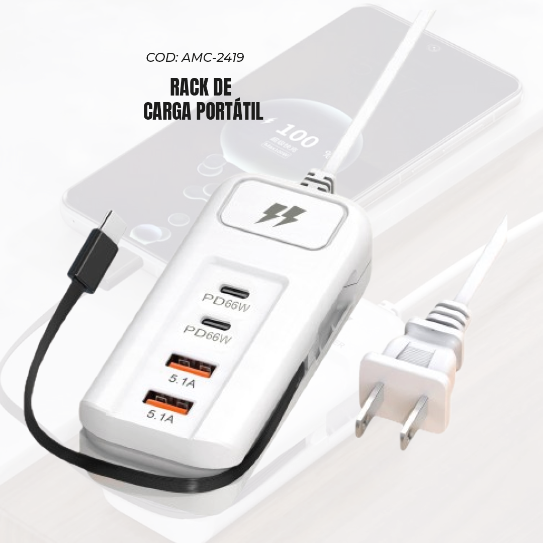 RACK DE CARGA PORTATIL