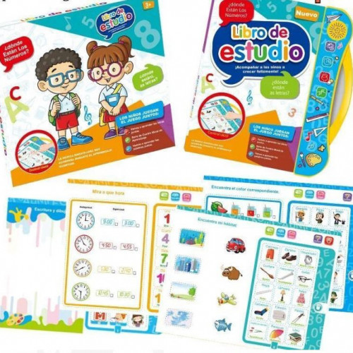 LIBRO DE ESTUDIO INTERACTIVO PARA NIÑOS