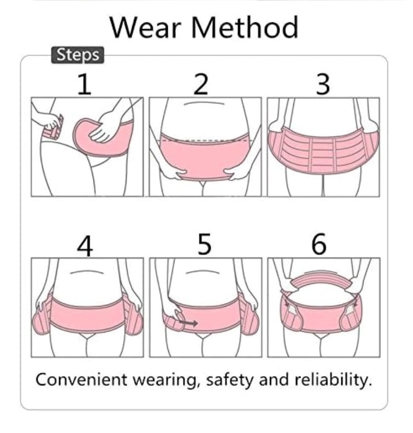 Vista 2 de Faja Materna Prenatal - TALLA, COLOR: NEGRA XL