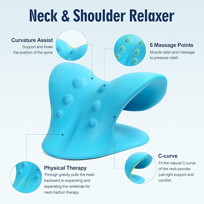 Almohada Relajante de Cuello y Hombros