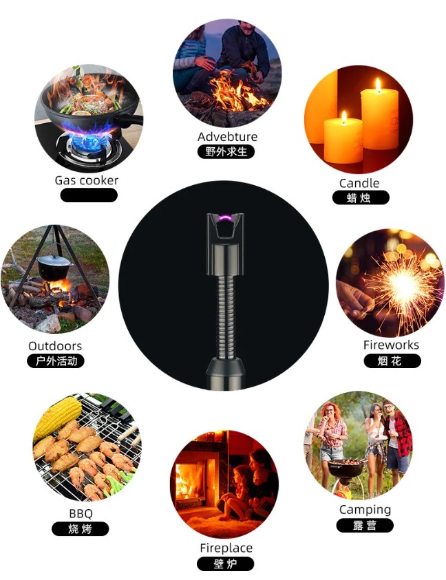 Encendedor Eléctrico Multiusos portatil