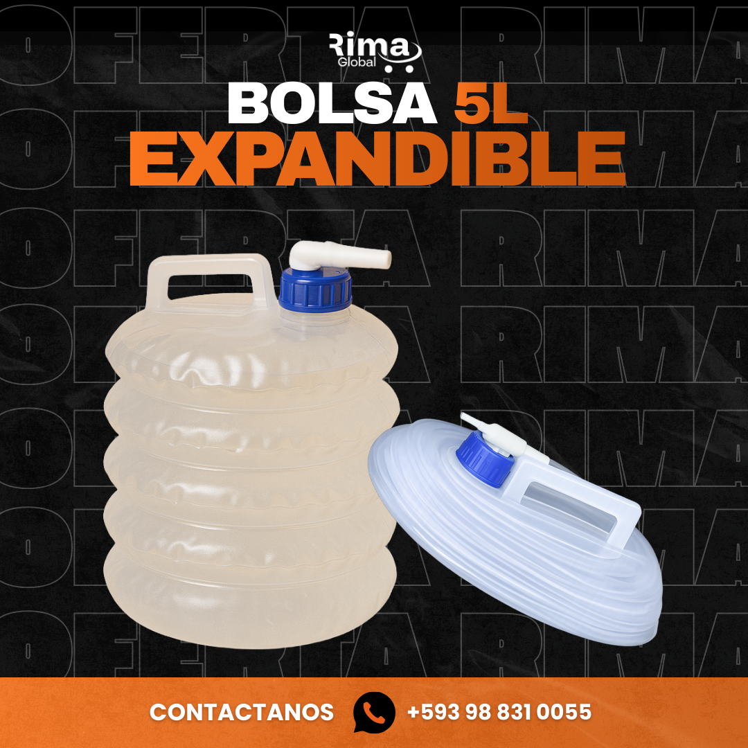 COMBO X3 BOLSA DE AGUA 5L