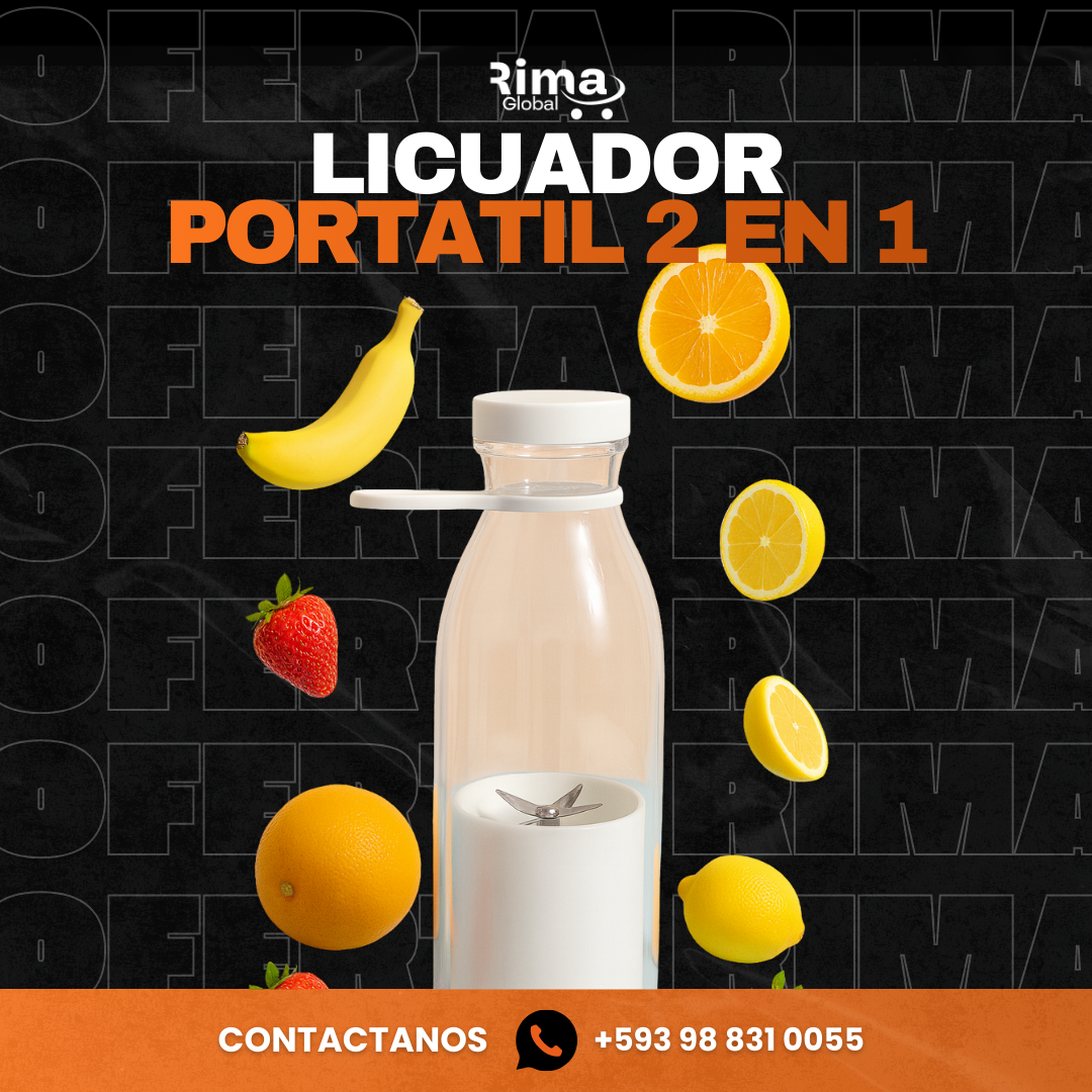 PROMO X 2 VASO LICUADOR PORTATIL(JC-065)