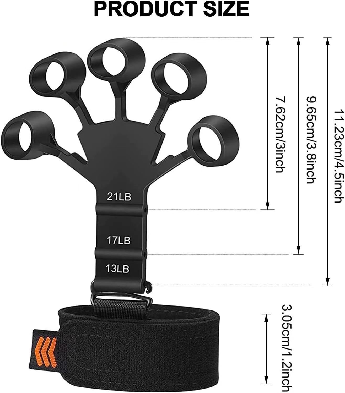 EJERCITADOR DE MANOS - negro: negro