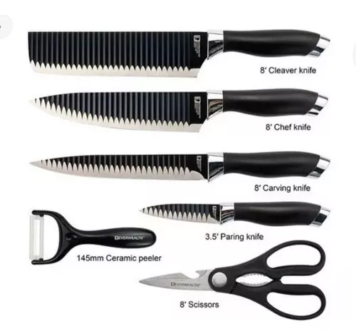 Set de Cuchillos - 6 Piezas