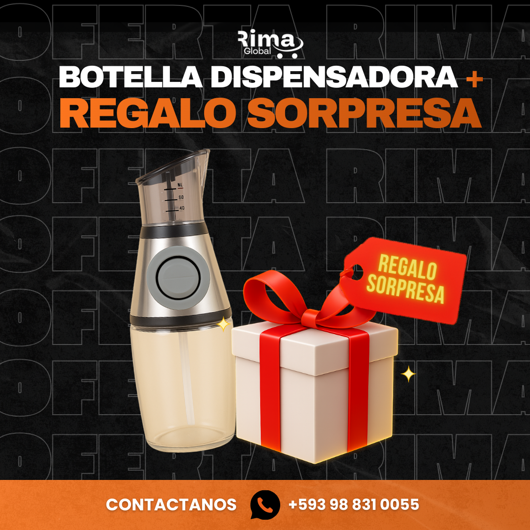 BOTELLA DE ACEITE + PELADOR DE PESCADO