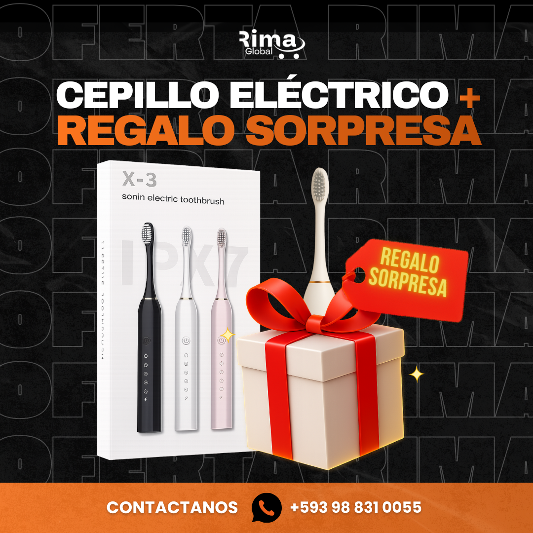 CEPILLOS DE DIENTES ELECTRICO + MASCARIL