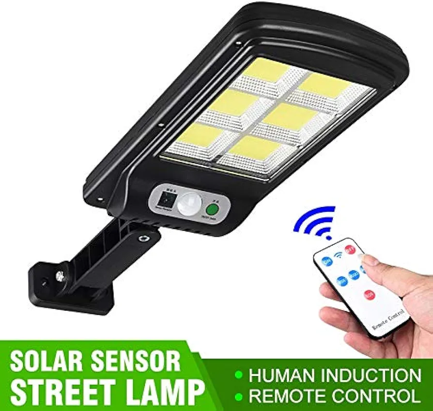 lampara solar luz led