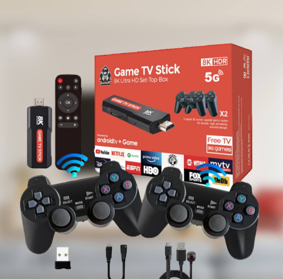 JUEGO TV STICK 8K