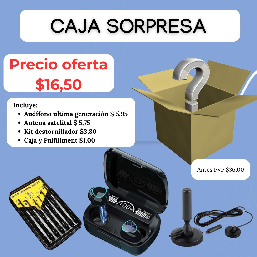 Caja misteriosa (Box) tipo Amazon