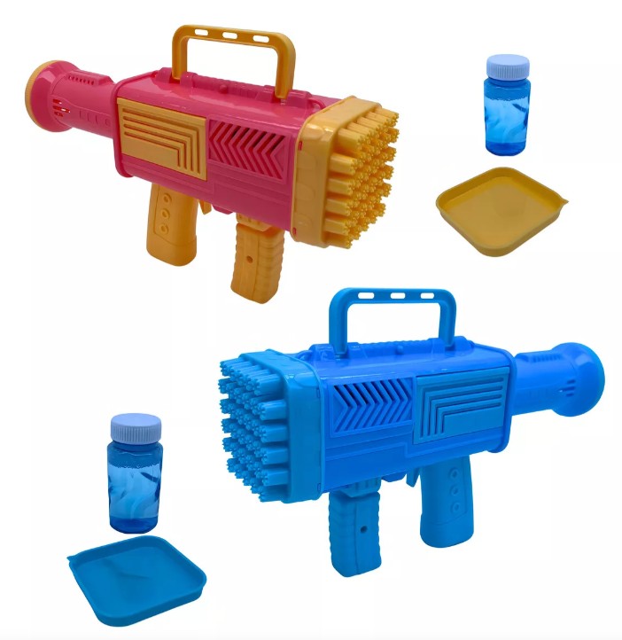 Pistola de burbujas, bazuca, bazooka - COLOR: HOMBRE