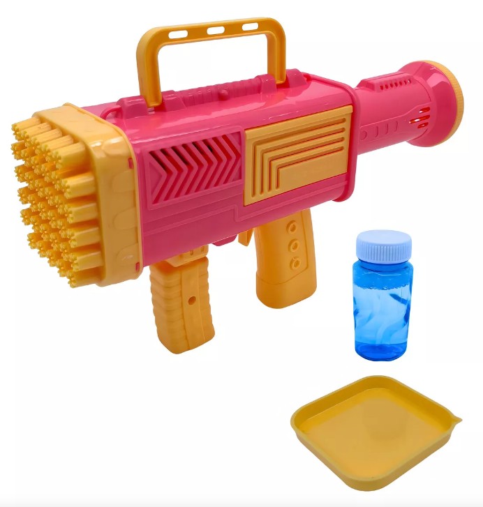 Miniatura 3 de Pistola de burbujas, bazuca, bazooka - COLOR: HOMBRE