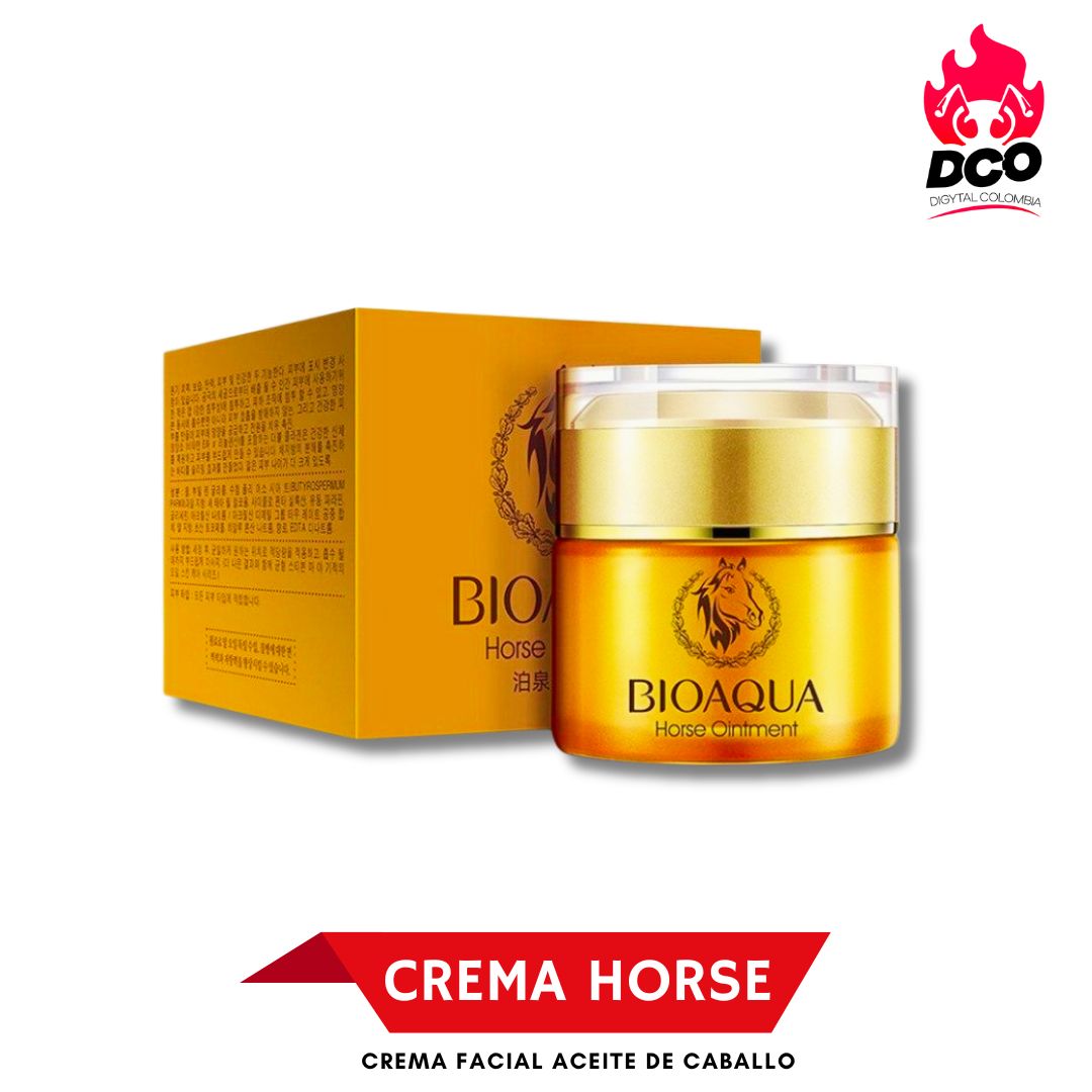 CREMA HIDRATANTE BIOAQUA HORSE OIL 50GR