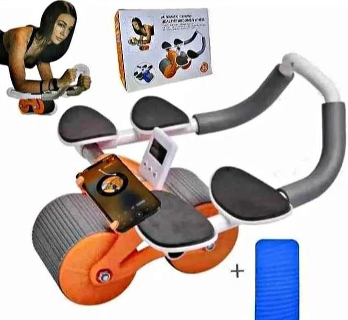 Rodillo abdominal digital reposabrazos