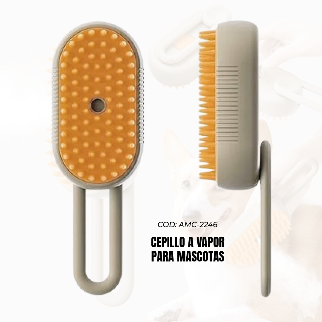 CEPILLO A VAPOR PARA MASCOTAS