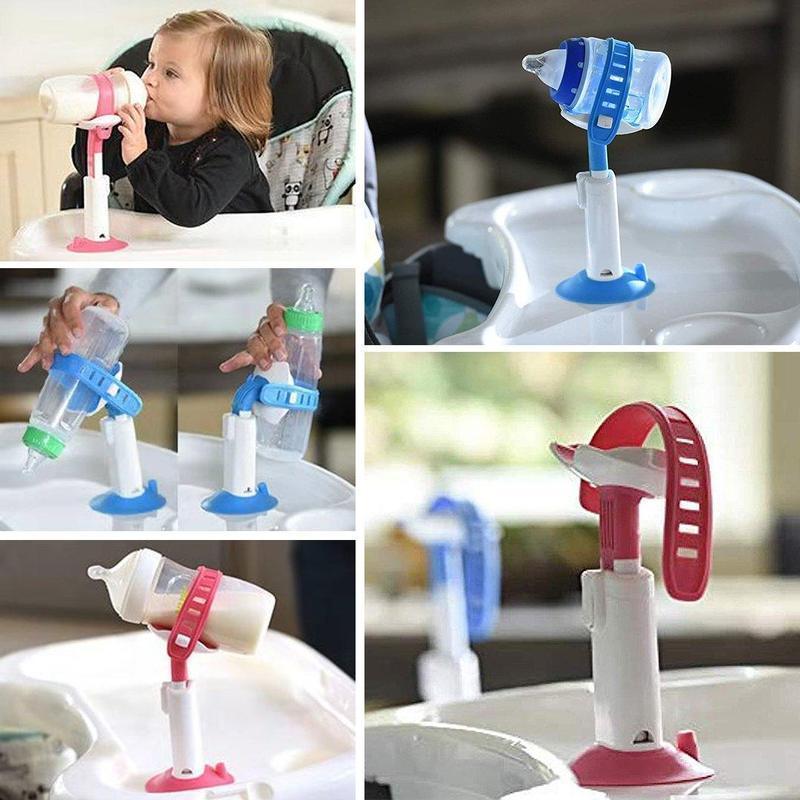 Miniatura 3 de Soporte de biberones, bebe - COLOR: CELESTE