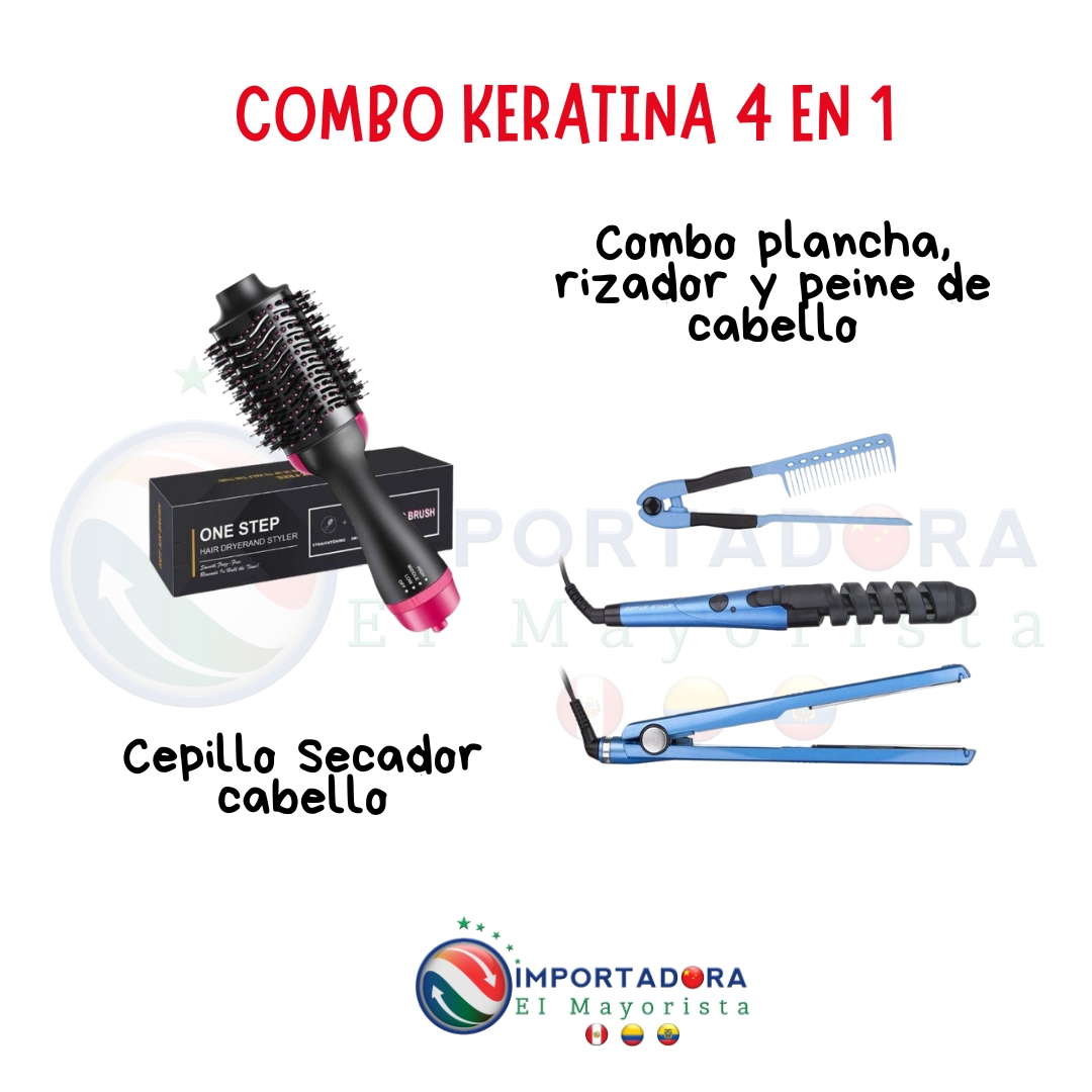 Combo Keratina 4 en 1