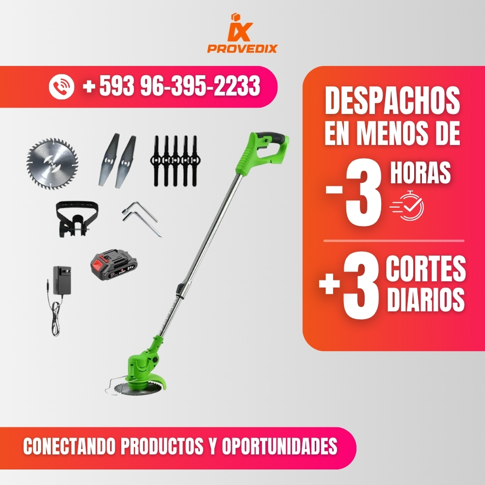 CORTADORA PODADORA DE CESPED 1 BATERIA