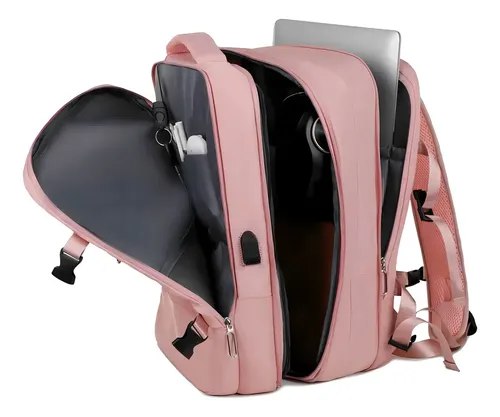 Vista 3 de MOCHILA DE VIAJE - COLOR: NEGRO