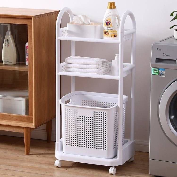 ORGANIZADOR DE BAÑO CON CESTA