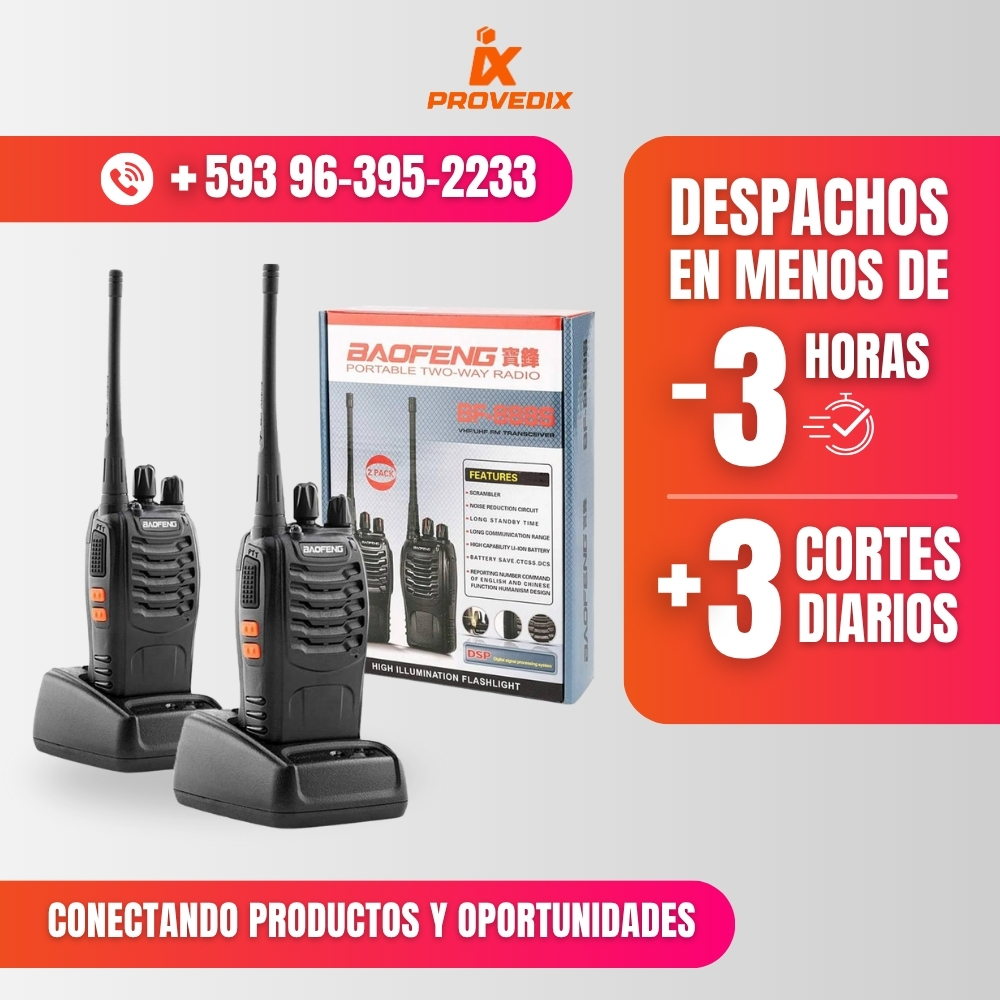 DOBLE RADIO 888S BAOFENG