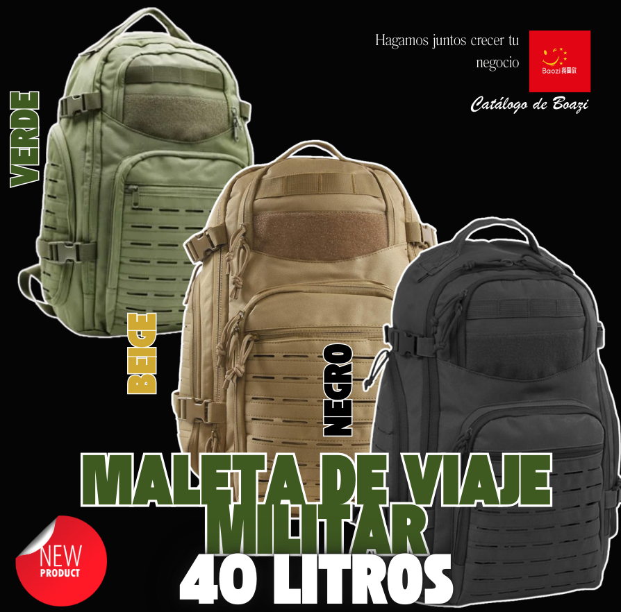 Maleta Militar 40litros Viajera Avion