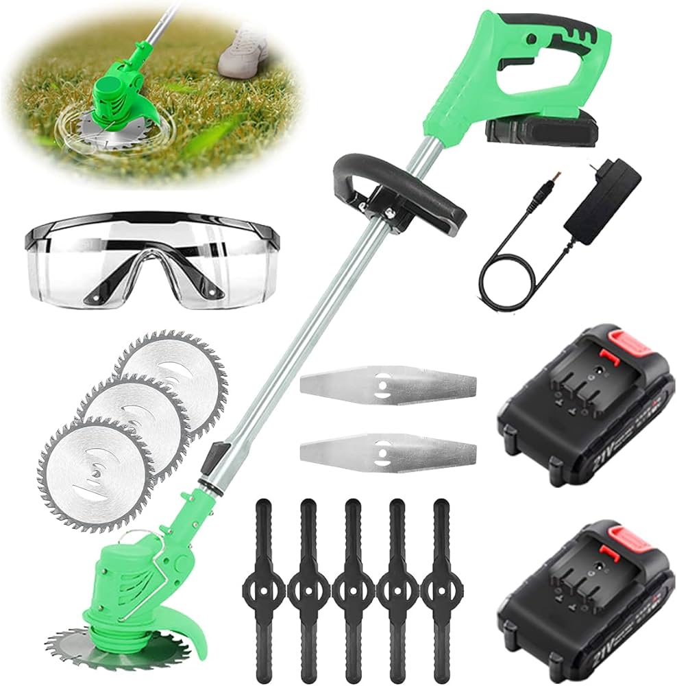 Miniatura 3 de PODADORA DE CESPED 2 BATERIAS - Color: Verde