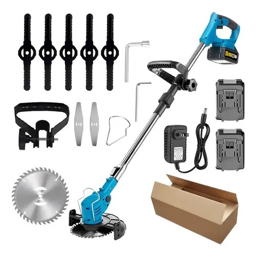 PODADORA DE CESPED 2 BATERIAS - Color: Verde