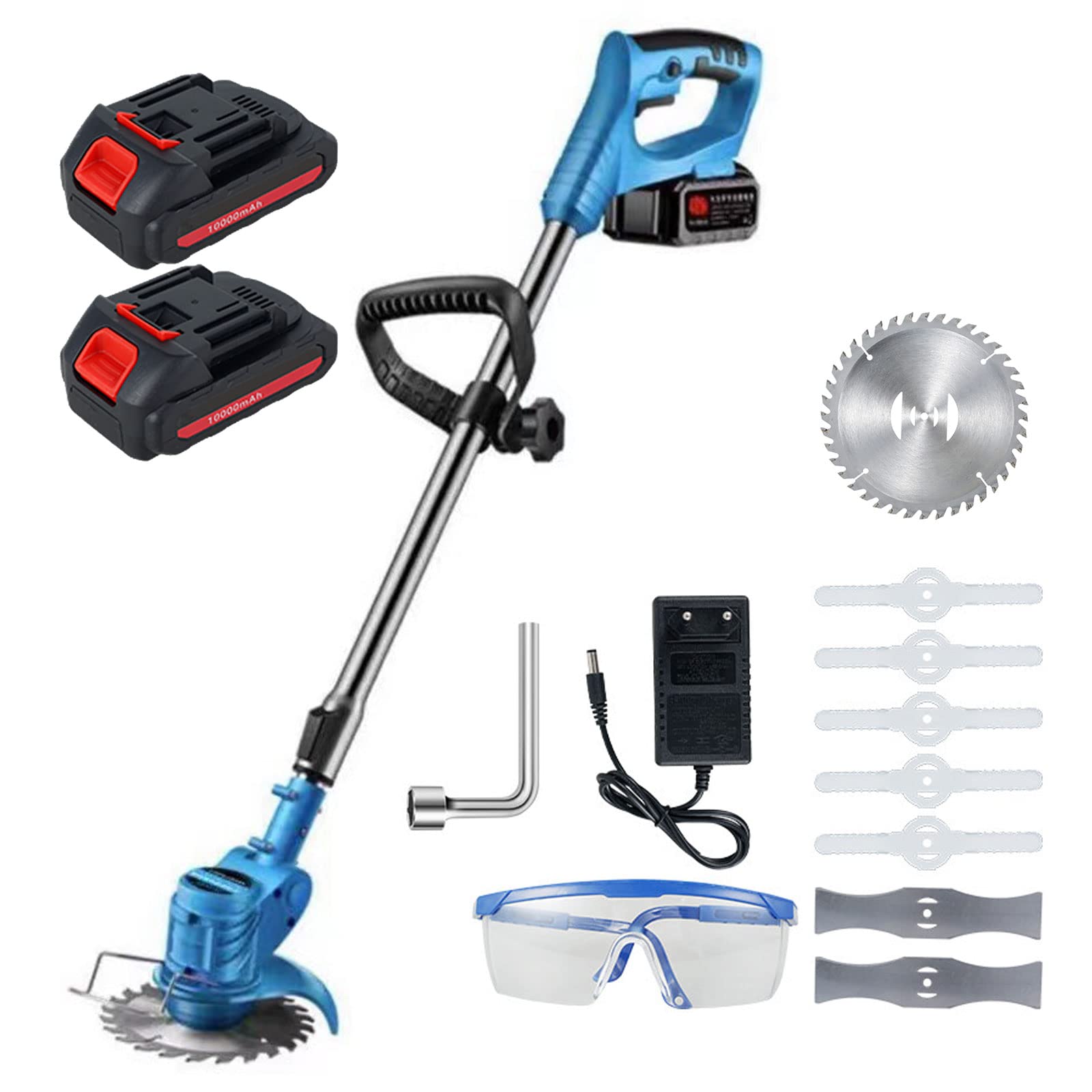 Miniatura 5 de PODADORA DE CESPED 2 BATERIAS - Color: Verde