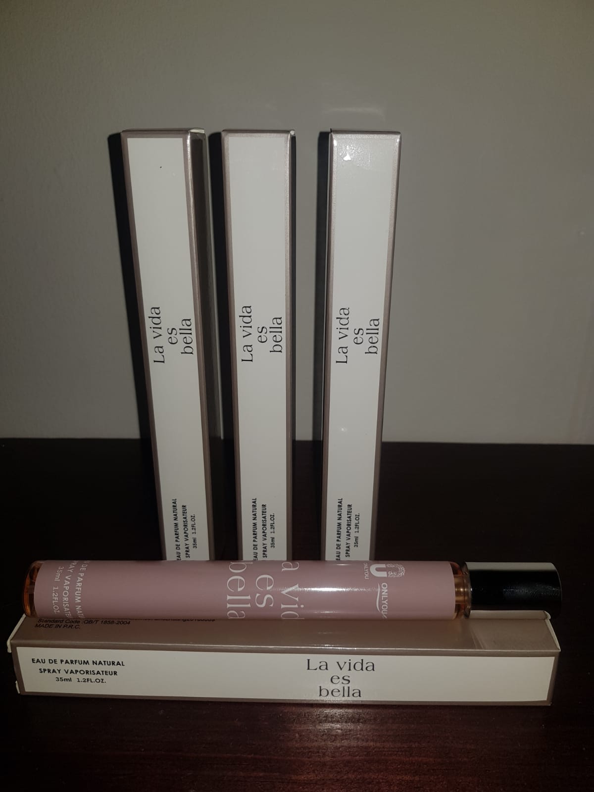 Vista 3 de Réplicas perfume de bolsillo Mujer 35ml - La vida es Bella Roja: La vida es Bella Roja