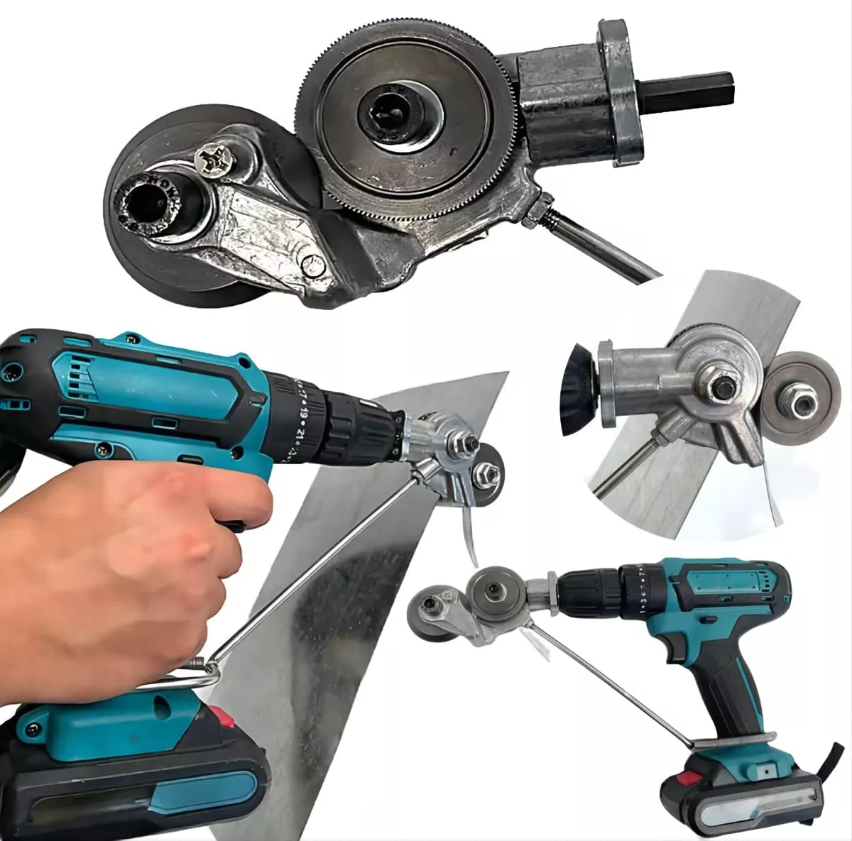 Cortador de metal para taladro