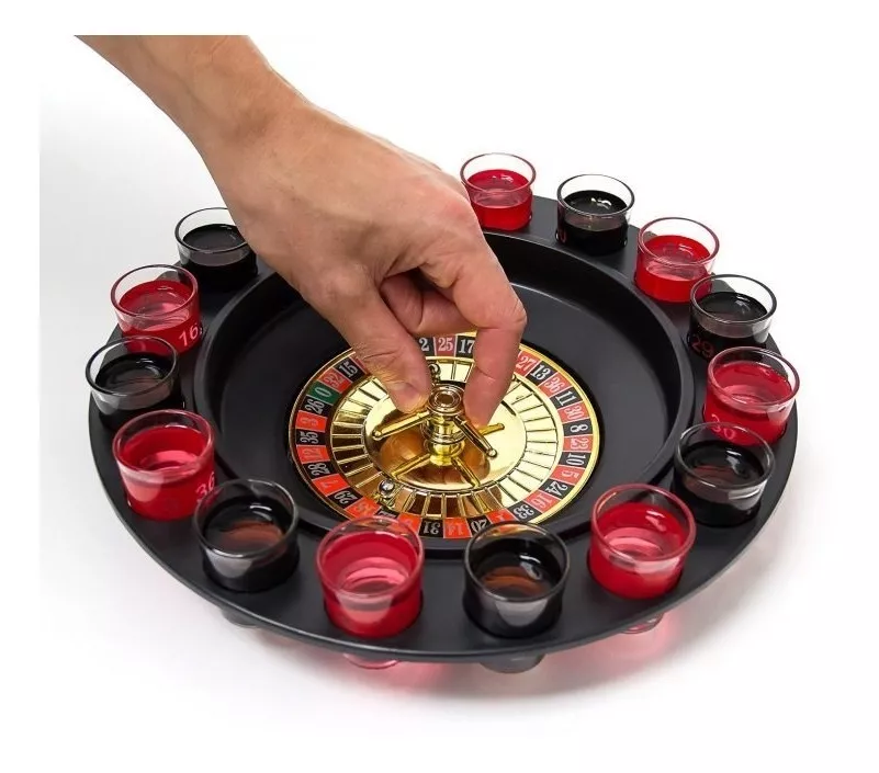 RULETA DE SHOTS PARA BEBER disponible en Yaxa Mexico