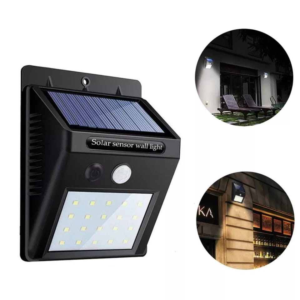 LAMPARA SOLAR  de sensor de movimiento 3