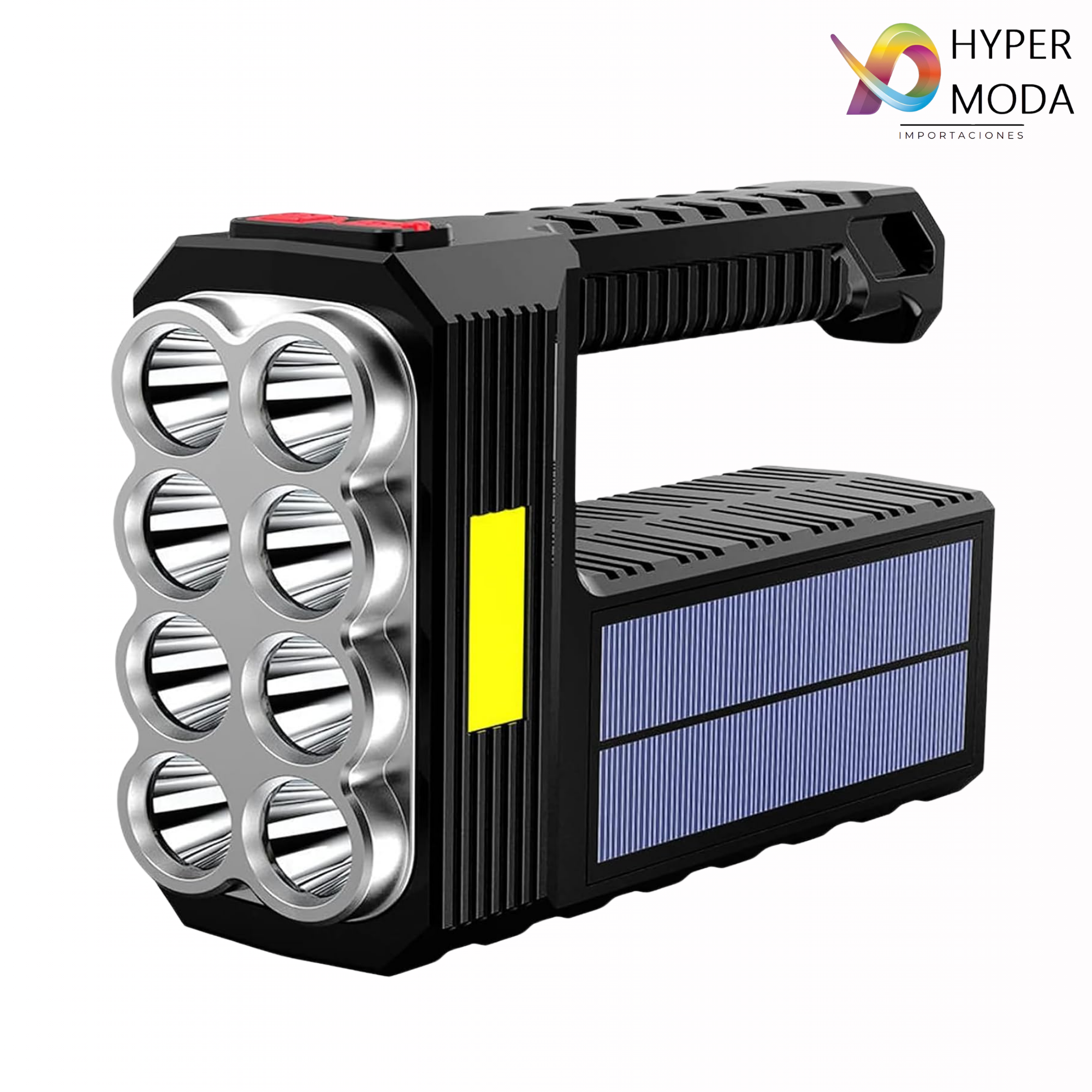 Lampara Solar Cob Recargable 8 Leds