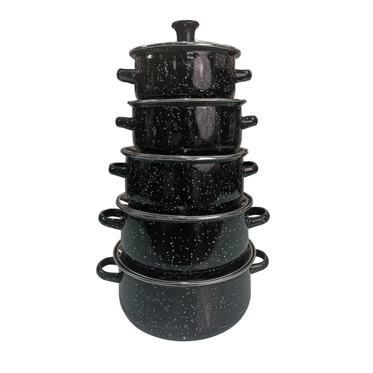 Ollas international 10pz negro Shorbull