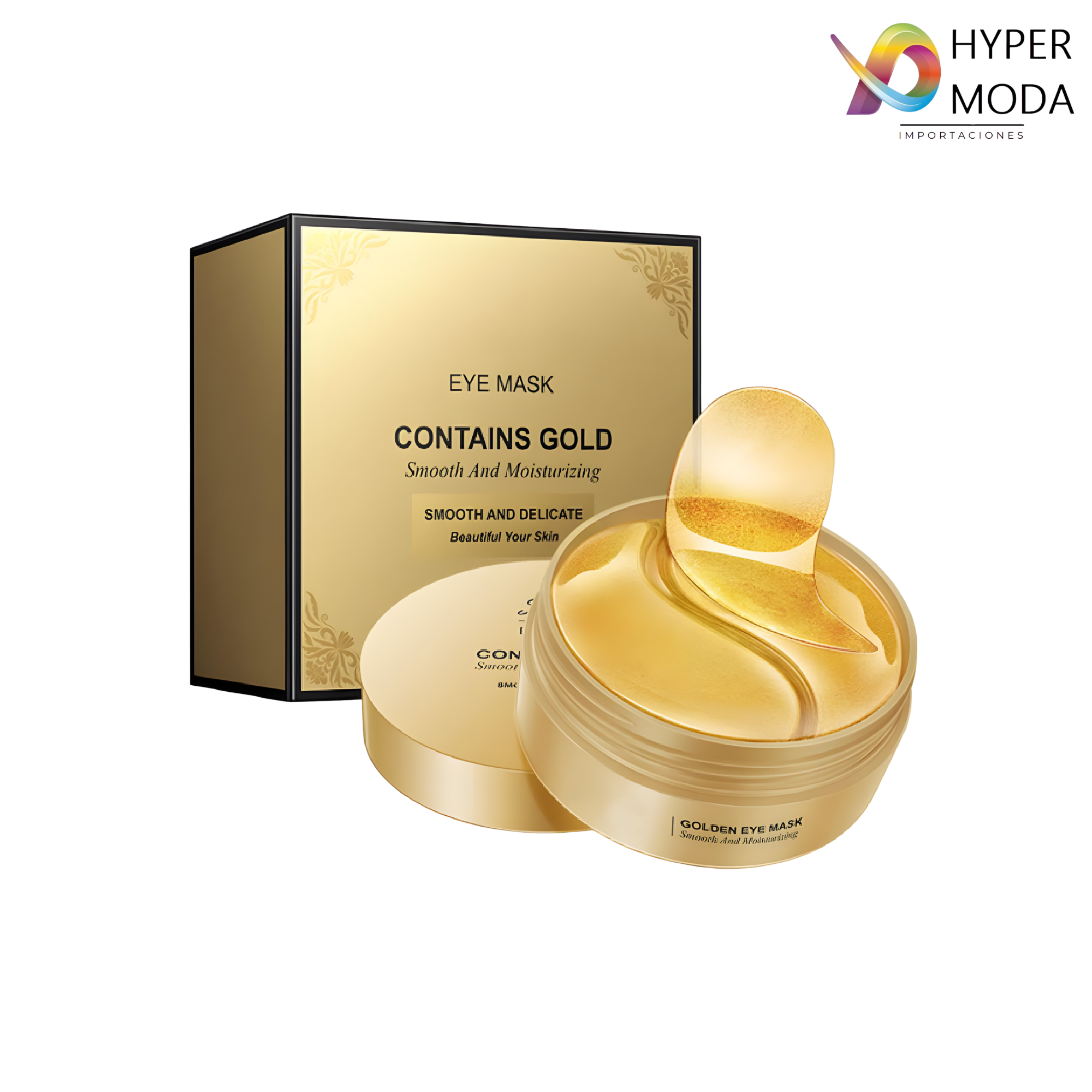 Parche Para Ojeras 24K Colageno 60 pcs