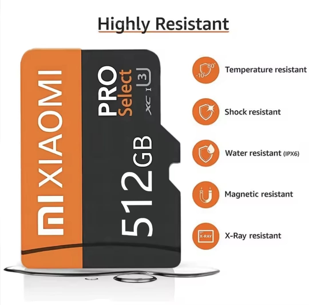 Xiaomi SD tarjeta de memoria 512GB disponible en Yaxa Mexico