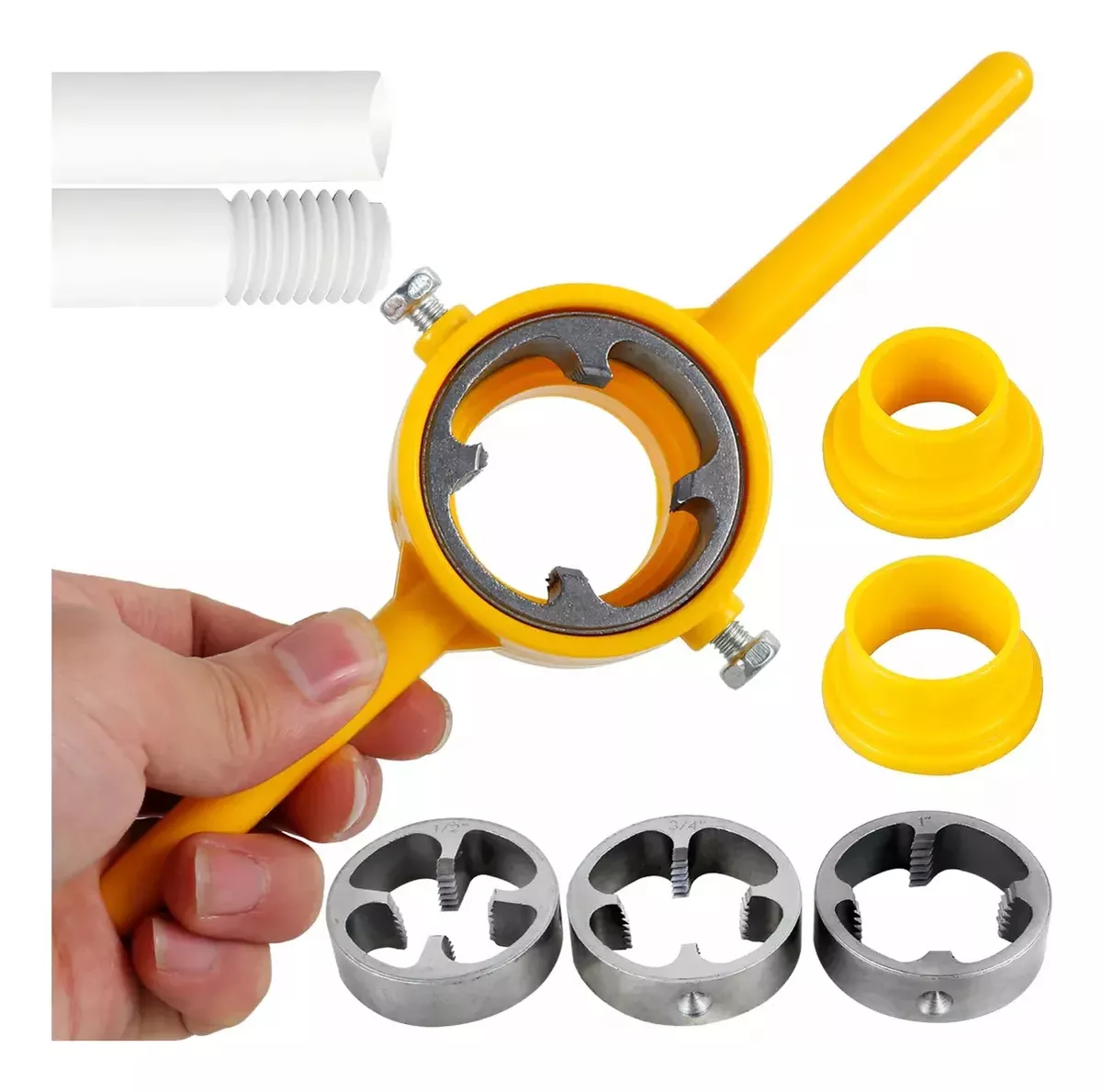 Kit de 6 herramientas para roscas de PVC