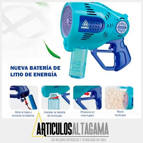 PISTOLA DE BURBUJAS MP5 PEQUEÑA disponible en Yaxa Mexico