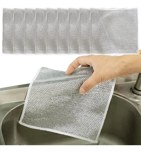 PAÑOS DE LIMPIEZA DE ALAMBRE X10